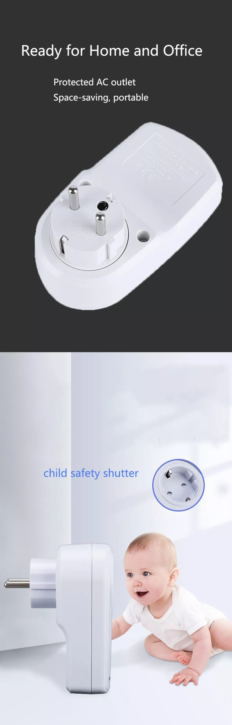 FR Surge Protector Socket